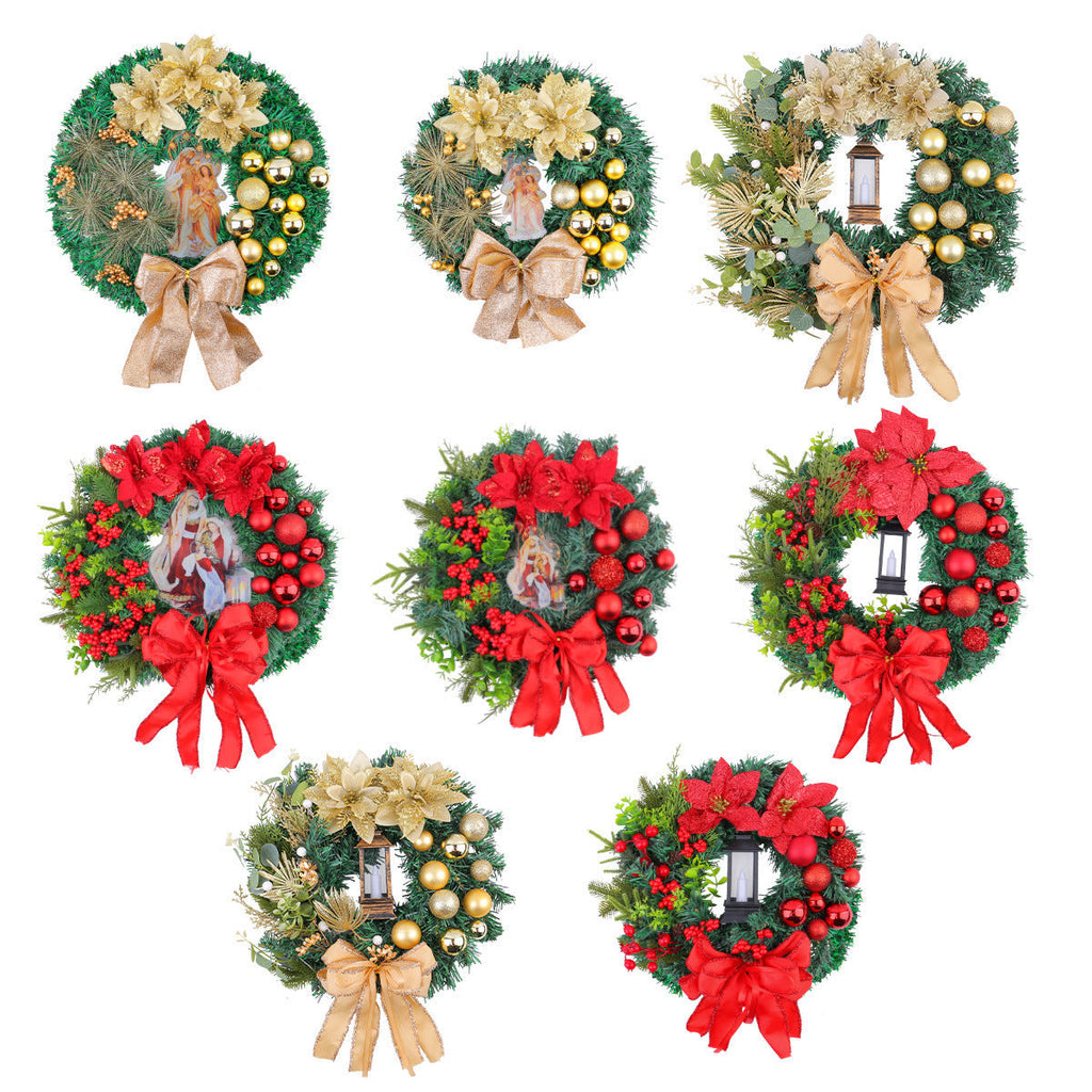Festive Glow Wreath